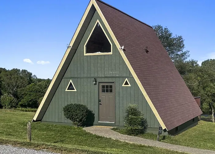 Breathtaking A-frame With Impressive Nature Views In Carbondale, Illinois Дом отдыха