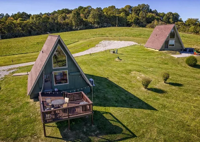 Breathtaking A-frame With Impressive Nature Views In Carbondale, Illinois Дом отдыха *