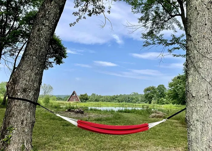 Breathtaking A-frame With Impressive Nature Views In Carbondale, Illinois Дом отдыха