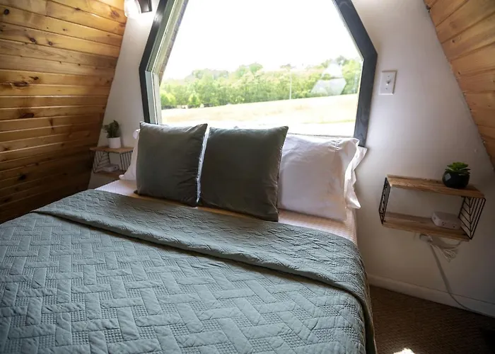 Breathtaking A-frame With Impressive Nature Views In Carbondale, Illinois Дом отдыха *