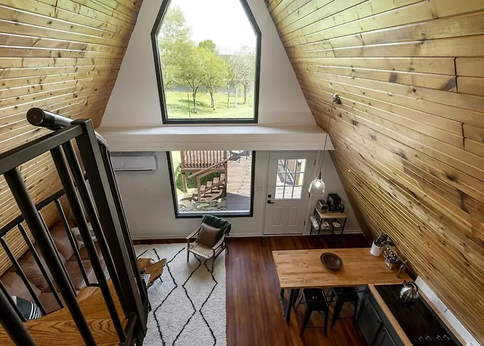 Breathtaking A-frame With Impressive Nature Views In Carbondale, Illinois * Makanda